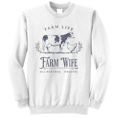 Farm Wife Homeschool Mom Sweatshirt