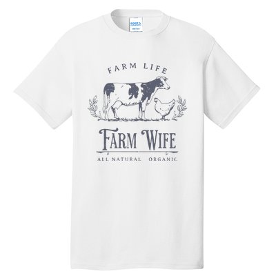 Farm Wife Homeschool Mom Tall T-Shirt