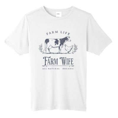 Farm Wife Homeschool Mom Tall Fusion ChromaSoft Performance T-Shirt