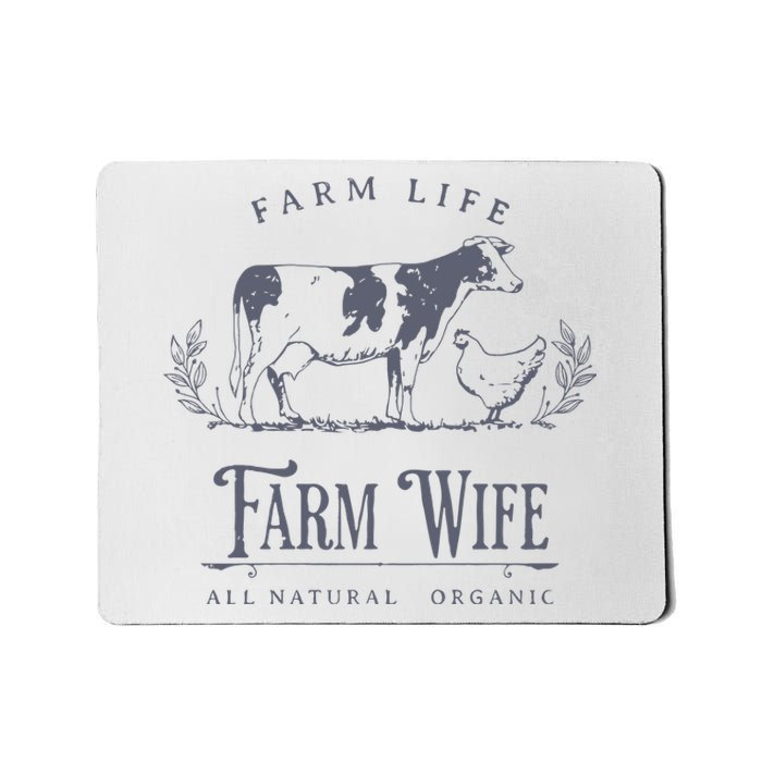 Farm Wife Homeschool Mom Mousepad