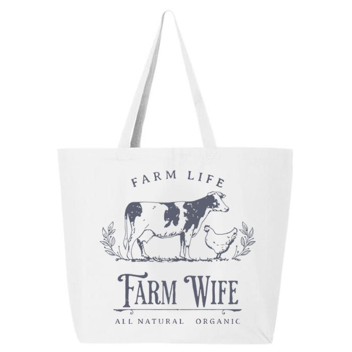 Farm Wife Homeschool Mom 25L Jumbo Tote