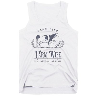 Farm Wife Homeschool Mom Tank Top