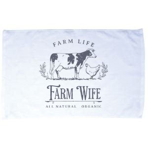 Farm Wife Homeschool Mom Microfiber Hand Towel