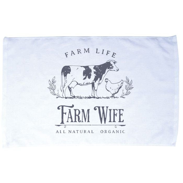 Farm Wife Homeschool Mom Microfiber Hand Towel