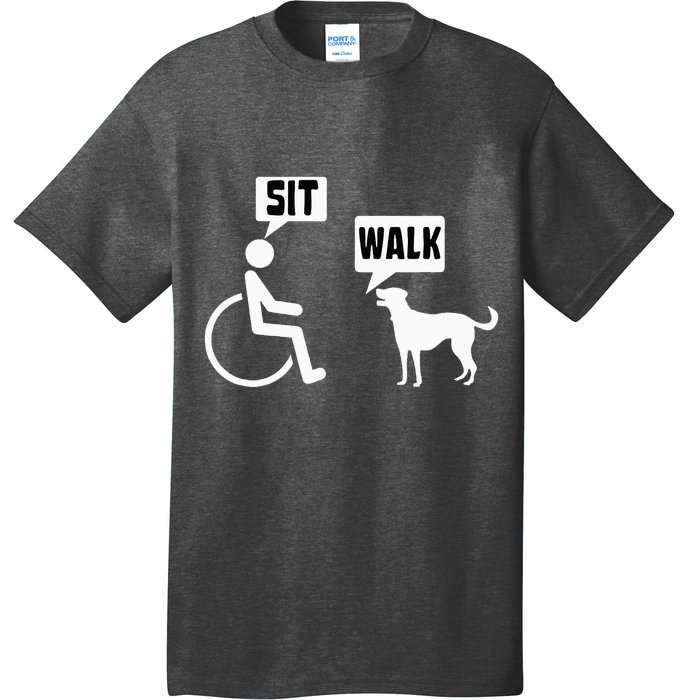 Funny Wheelchair Humor Joke For A Disability In A Wheelchair T-Shirt