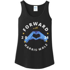 Forward With Harris Walz Ladies Essential Tank