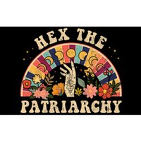 Feminist Witch Hex The Patriarchy Halloween Witch Vibes Bumper Sticker