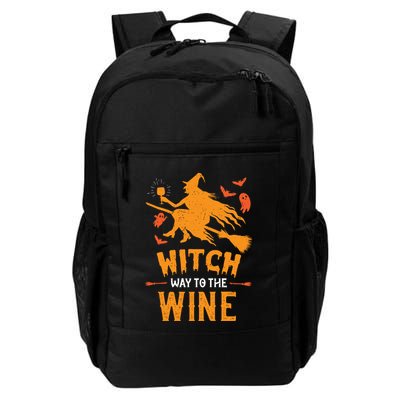 Funny Witch Halloween Costume. Witch Way To The Wine Backpack