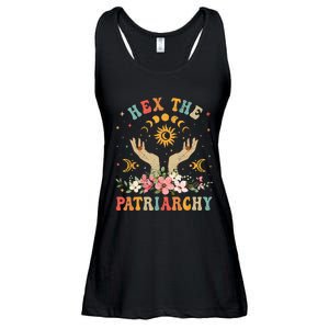 Feminist Witch Hex The Patriarchy Halloween Witch Vibes Ladies Essential Flowy Tank