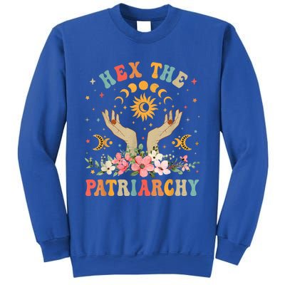 Feminist Witch Hex The Patriarchy Halloween Witch Vibes Great Gift Sweatshirt