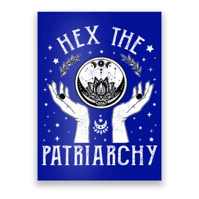 Feminist Witch Hex The Patriarchy Halloween Witch Vibes Great Gift Poster