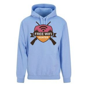 Free Wifi Hunter Unisex Surf Hoodie