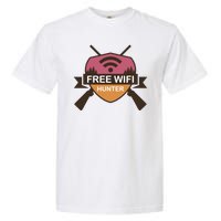 Free Wifi Hunter Garment-Dyed Heavyweight T-Shirt