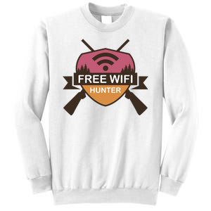 Free Wifi Hunter Sweatshirt