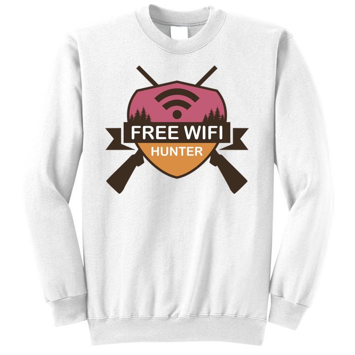 Free Wifi Hunter Sweatshirt