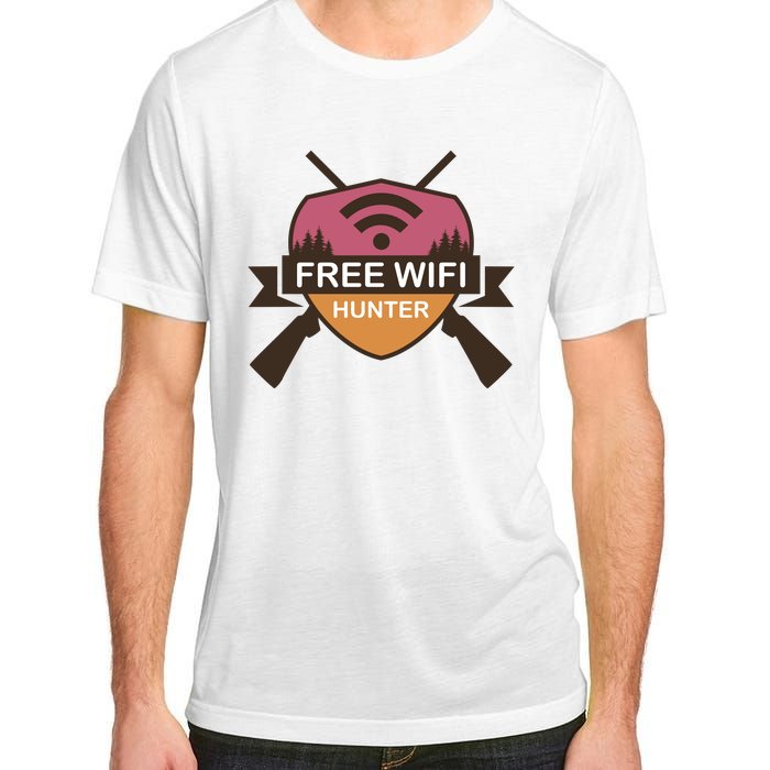 Free Wifi Hunter Adult ChromaSoft Performance T-Shirt