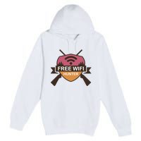 Free Wifi Hunter Premium Pullover Hoodie