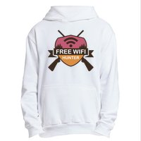 Free Wifi Hunter Urban Pullover Hoodie