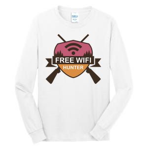 Free Wifi Hunter Tall Long Sleeve T-Shirt