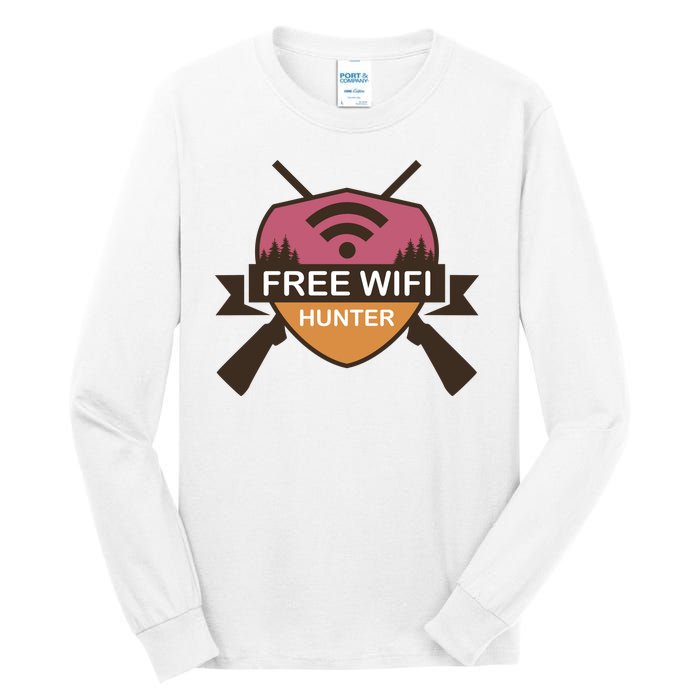 Free Wifi Hunter Tall Long Sleeve T-Shirt