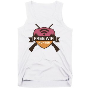 Free Wifi Hunter Tank Top