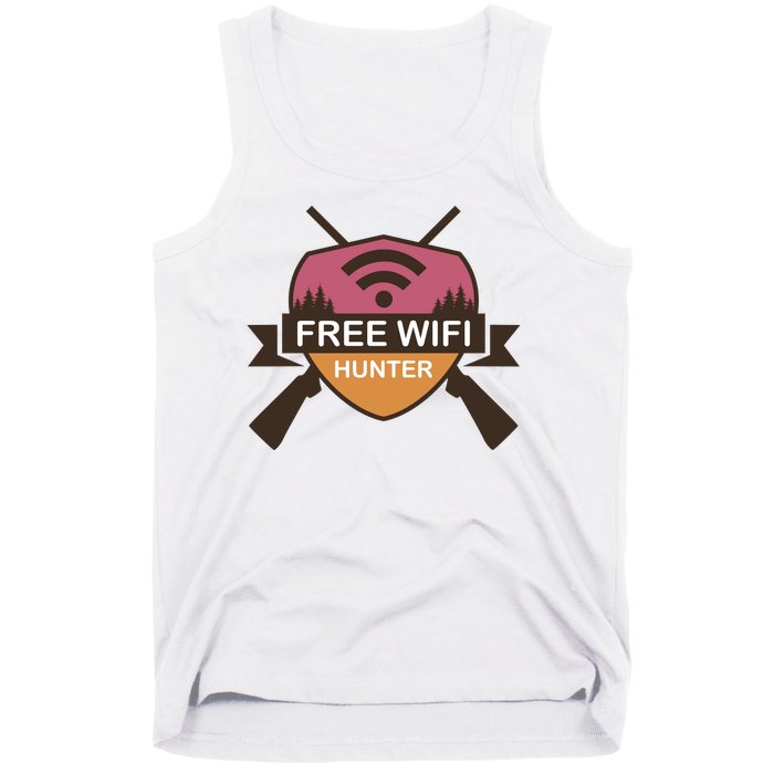 Free Wifi Hunter Tank Top