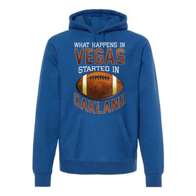 Funny What Happens American Football Fans Premium Hoodie