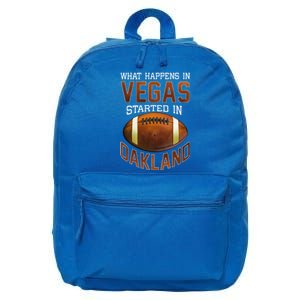 Funny What Happens American Football Fans 16 in Basic Backpack