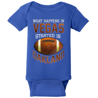 Funny What Happens American Football Fans Baby Bodysuit