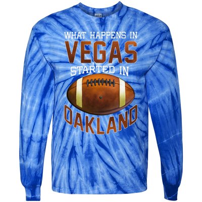 Funny What Happens American Football Fans Tie-Dye Long Sleeve Shirt