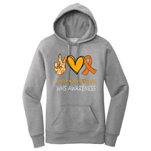 Funny Wolf Hirschhorn Syndrome Awareness Day Women's Pullover Hoodie