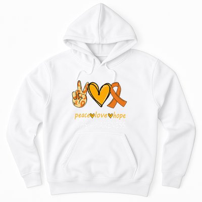 Funny Wolf Hirschhorn Syndrome Awareness Day Hoodie