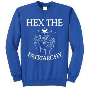 Feminist Witch Hex The Patriarchy Witchcraft Wiccan Gift Sweatshirt