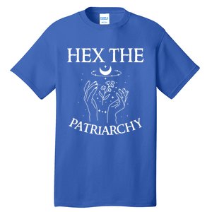 Feminist Witch Hex The Patriarchy Witchcraft Wiccan Gift Tall T-Shirt