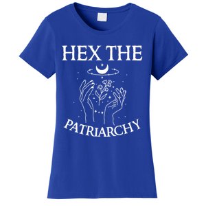 Feminist Witch Hex The Patriarchy Witchcraft Wiccan Gift Women's T-Shirt