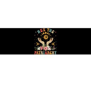 Feminist Witch Hex The Patriarchy Halloween Witch Vibes Bumper Sticker