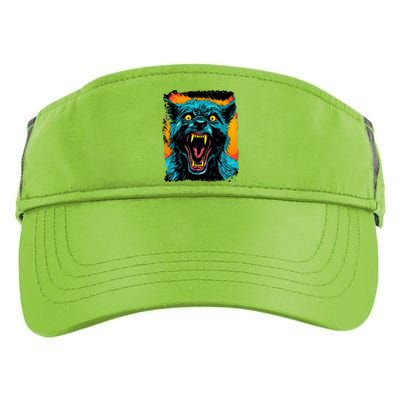 Frightnightfits Werewolf Halloween Adult Drive Performance Visor