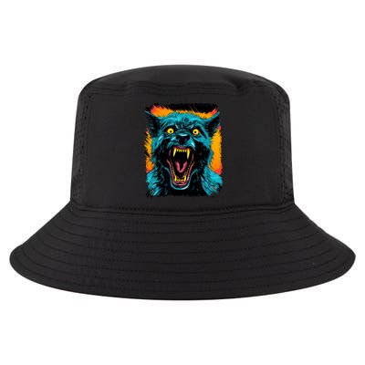 Frightnightfits Werewolf Halloween Cool Comfort Performance Bucket Hat