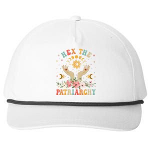 Feminist Witch Hex The Patriarchy Halloween Snapback Five-Panel Rope Hat