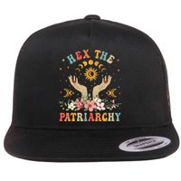 Feminist Witch Hex The Patriarchy Halloween Flat Bill Trucker Hat