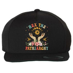 Feminist Witch Hex The Patriarchy Halloween Wool Snapback Cap