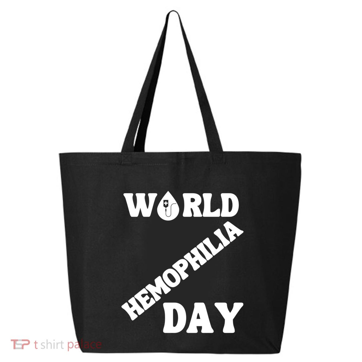 Funny World Hemophilia Day Great Gift 25L Jumbo Tote