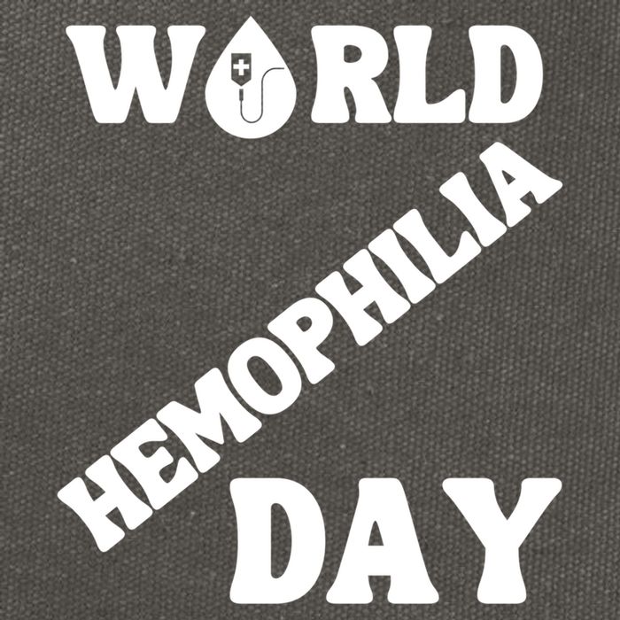 Funny World Hemophilia Day Great Gift Cotton Canvas Backpack