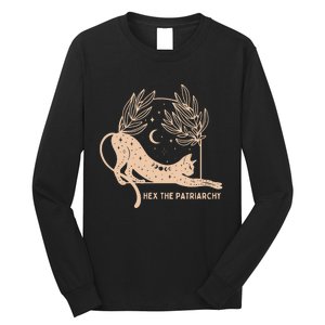 Feminist Witch Hex The Patriarchy Long Sleeve Shirt