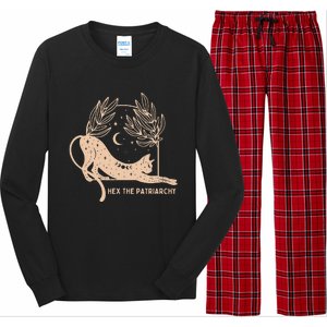 Feminist Witch Hex The Patriarchy Long Sleeve Pajama Set