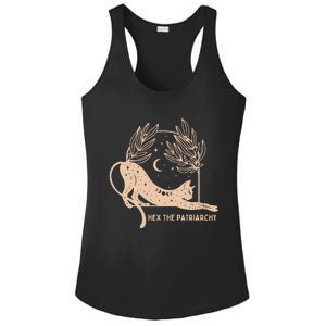 Feminist Witch Hex The Patriarchy Ladies PosiCharge Competitor Racerback Tank