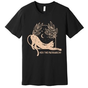 Feminist Witch Hex The Patriarchy Premium T-Shirt