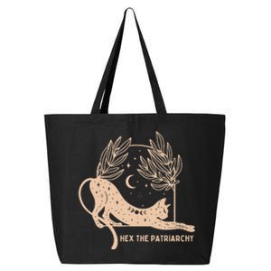 Feminist Witch Hex The Patriarchy 25L Jumbo Tote