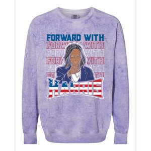 Forward With Harris Gift Colorblast Crewneck Sweatshirt