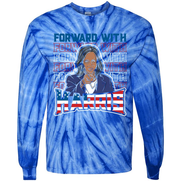 Forward With Harris Gift Tie-Dye Long Sleeve Shirt